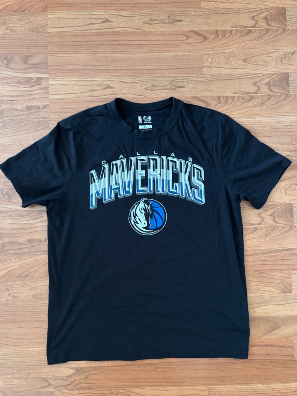 Men's Black Mavericks Graphic Tee